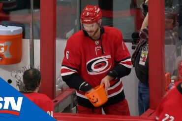 Carolina Hurricanes Go Trick-or-treating During Storm Surge