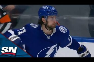 Lightning's Anthony Cirelli Jets In To Beat Connor Hellebuyck Shorthanded