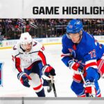 Capitals @ Rangers 3/14 | NHL Highlights 2023