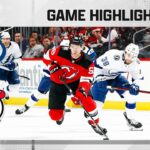 Lightning @ Devils 3/14 | NHL Highlights 2023