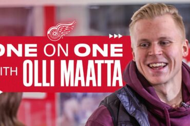 Olli Maatta Discusses His Contract Extension & the Red Wings Second Half of the Season