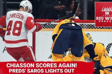 Jusse Saros Is Lights Out for the Nashville Predators | Alex Chiasson Scores Again!