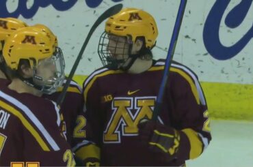 HIGHLIGHTS: Gophers' Brodzinski scores twice in 4-1 win over Wisconsin