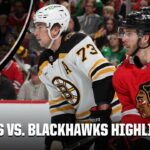Boston Bruins vs. Chicago Blackhawks | Full Game Highlights