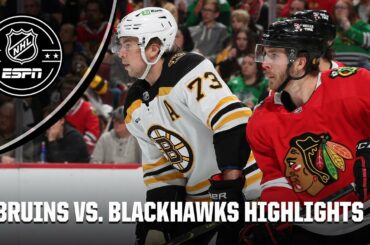 Boston Bruins vs. Chicago Blackhawks | Full Game Highlights