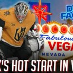 Jonathan Quick : Can He Maintain His Hot Start with the Vegas Golden Knights? | Daily Faceoff Live
