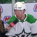 Radek Faksa on the Stars Statement Win against the Sabres