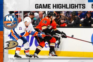 Islanders @ Ducks 3/15 | NHL Highlights 2023