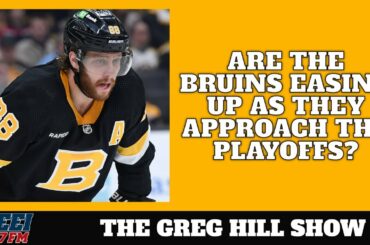 Are the Bruins easing up on the gas after back-to-back losses?