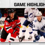 Lightning @ Devils 3/16 | NHL Highlights 2023