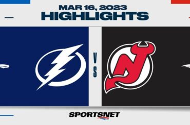 NHL Highlights | Lightning vs. Devils - March 16, 2023