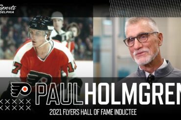 Paul Holmgren reminiscences on his time with the Flyers before Hall of Fame induction