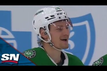 Stars' Roope Hintz Stays White Hot With Hat Trick vs. Blackhawks