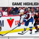 Avalanche @ Senators 3/16 | NHL Highlights 2023