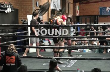 Long Phi Truong VS Jordan Davey - ACSA Novice Muay Thai Interclub 29th