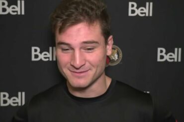 D.J. Smith and Julien Gauthier Pregame Availability - Feb 20, 2023