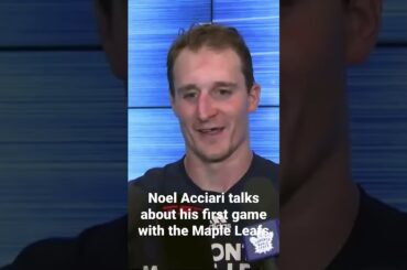 Noel Acciari on being traded to the Maple Leafs