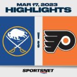 NHL Highlights | Sabres vs. Flyers - March 17, 2023