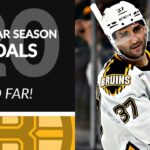 Patrice Bergeron's First 20 Goals of 22/23 NHL Regular Season