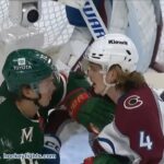 Bowen Byram vs Matthew Boldy Feb 15, 2023