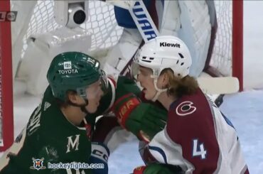 Bowen Byram vs Matthew Boldy Feb 15, 2023