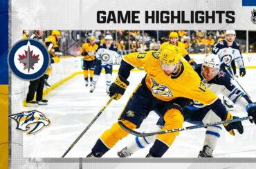 Jets @ Predators 3/18 | NHL Highlights 2023