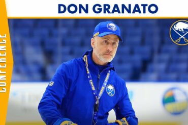 "Ready To Go" | Buffalo Sabres Head Coach Don Granato