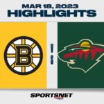 NHL Highlights | Bruins vs. Wild - March 18, 2023