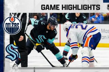 Oilers @ Kraken 3/18 | NHL Highlights 2023