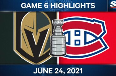 NHL Game Highlights | Canadiens vs. Golden Knights, Game 6 - Jun. 24, 2021