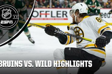 Boston Bruins vs. Minnesota Wild | Full Game Highlights