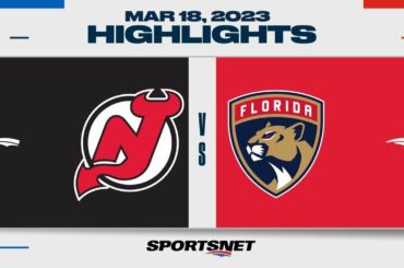 NHL Highlights | Devils vs. Panthers - March 18, 2023