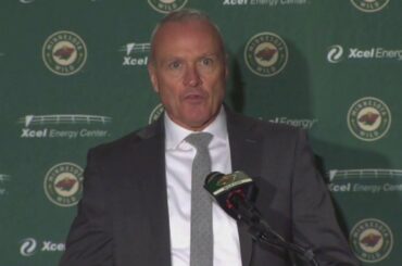 Dean Evason says Wild have a couple things to address before Sunday