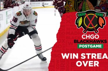 Chicago Blackhawks Offense Dries Up in the Desert vs Coyotes | CHGO Blackhawks Postgame Podcast