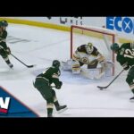 Wild's Marcus Johansson Finishes Gorgeous Passing Sequence vs. Bruins
