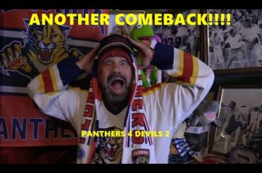 Florida Panthers Beat NJ Devils 4-2 - Comeback Cats are BACK!!!