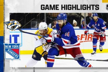 Predators @ Rangers 3/19 | NHL Highlights 2023