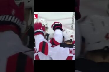 GOAL  Jonas Siegenthaler  New Jersey Devils v Philadelphia Flyers  NHL 2022 23#shorts