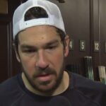 Freddy Gaudreau says it's been a good stretch despite loss to Bruins