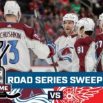 Nathan MacKinnon and the stars of the Colorado Avalanche dominate the Detroit Red Wings
