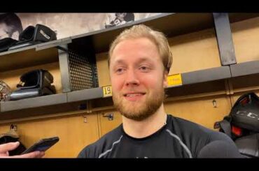 Alex Nylander on his Penguins debut
