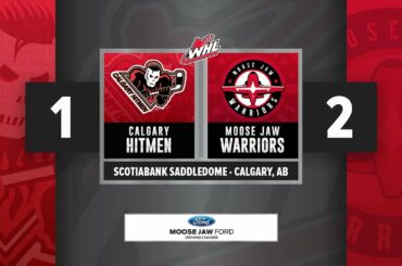 Moose Jaw Ford Highlights: Warriors (2) @ Calgary (1) - Feb. 6