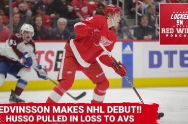 Simon Edvinsson Makes His NHL Debut! | Ville Husso Pulled in Loss to Colorado Avalanche