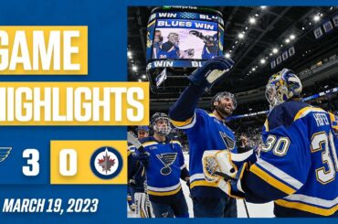 Game Highlights: Blues 3, Jets 0