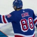 Rangers' Patrick Kane Unleashes Wicked Slapshot From The Point For Power-Play Goal