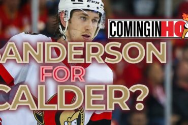 NHL's Top Rookie Jake Sanderson | Coming in Hot