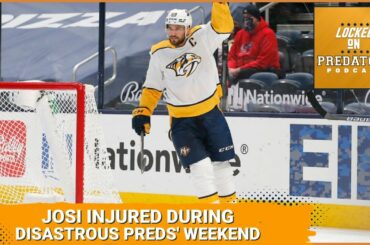 Roman Josi Injured During Disastrous Weekend for the Nashville Predators
