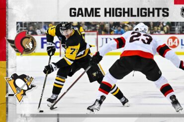 Senators @ Penguins 3/20 | NHL Highlights 2023