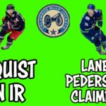 CBJ Place Gus Nyquist on IR and Claim Lane Pederson Off Waivers