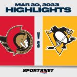 NHL Highlights | Senators vs. Penguins - March 20, 2023